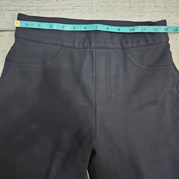 SPANX The Perfect Black Cropped Flare Pants - Picture 14 of 16